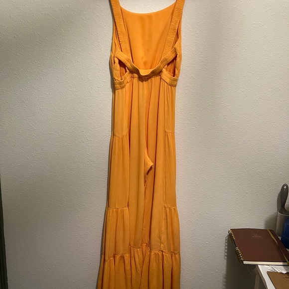 #576 Free People Selfie Worthy Jumpsuit Medium - Picture 4 of 6